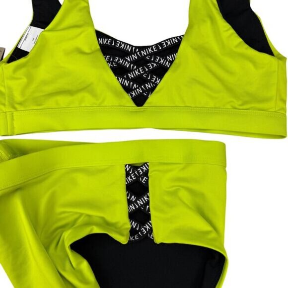 NWT NIKE Swim Women's SET Bikini And High Waisted Cheeky Bottom Size Small - Picture 7 of 8